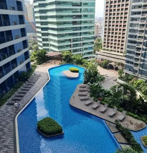 Iris Affordable And Neat Staycation At Air Residences Makati